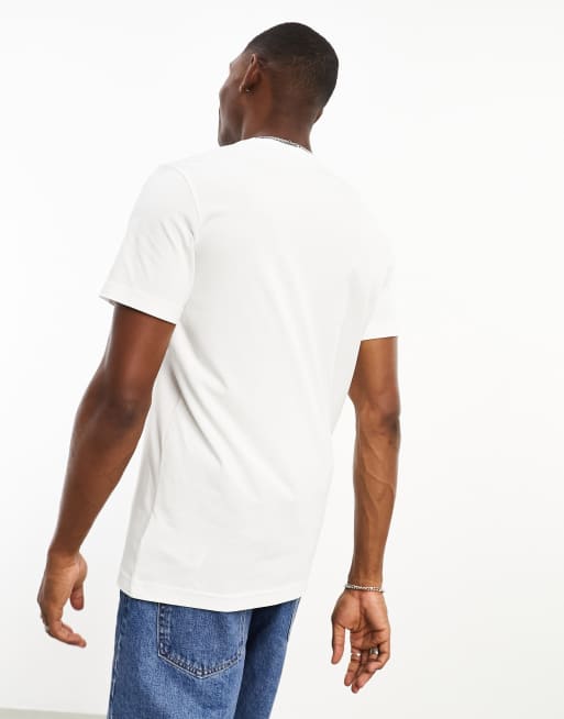 calvin klein plain white t shirt