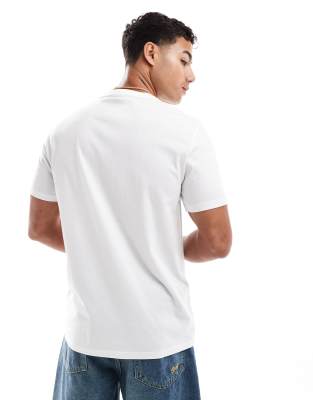 Calvin Klein Jeans Est.1978 Glitched Logo T-shirt In White