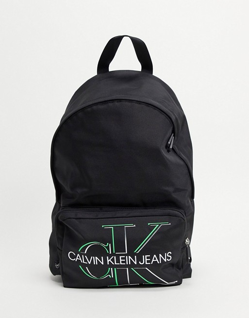 Calvin Klein Jeans Glow Campus bag in black