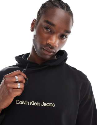 Calvin Klein Jeans Est.1978 Graphic Back Print Hoodie