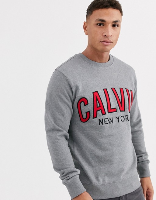 Calvin Klein Jeans graphic jumper