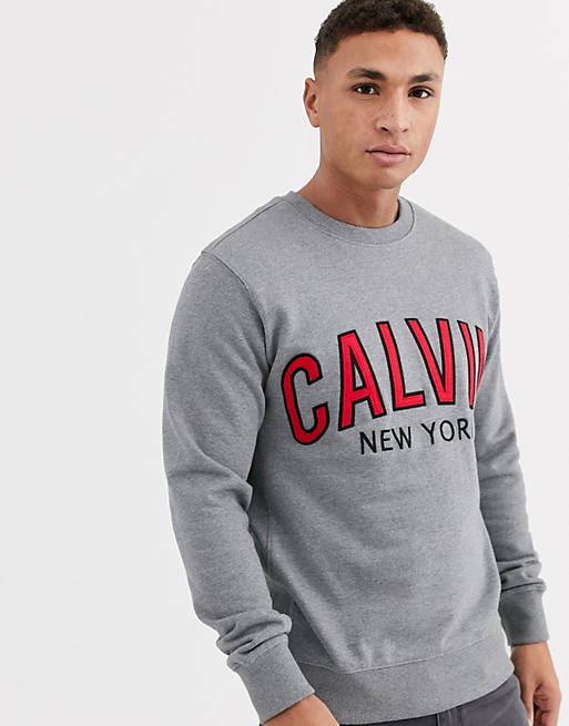 Calvin Klein Jeans graphic jumper | ASOS