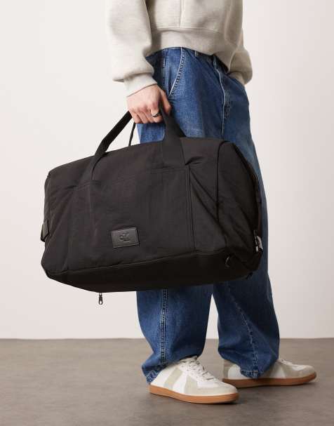 Calvin Klein Jeans - Grote weekendtas van Nylon in zwart - view 1