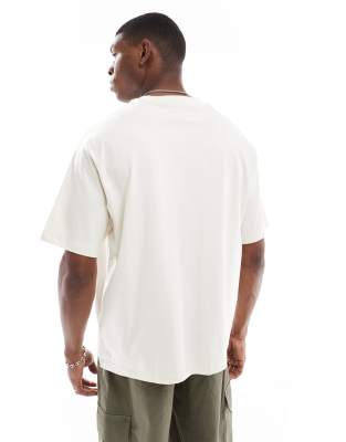 Calvin Klein Jeans Est.1978 Heavy Jersey Relaxed Pocket T-shirt In White