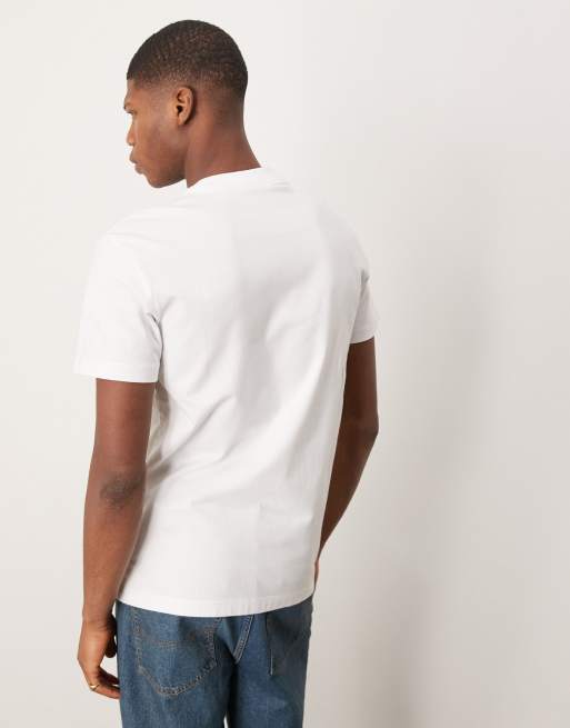 Calvin Klein Jeans heavy premium t-shirt in white, 4 of 4