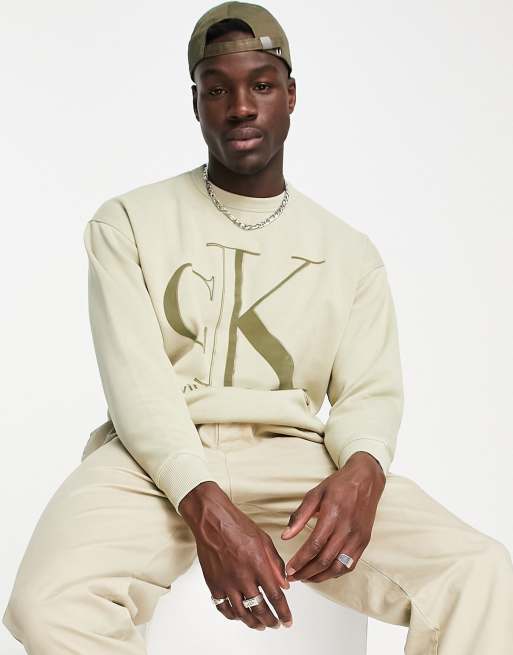 Calvin klein institutional clearance sweatshirt