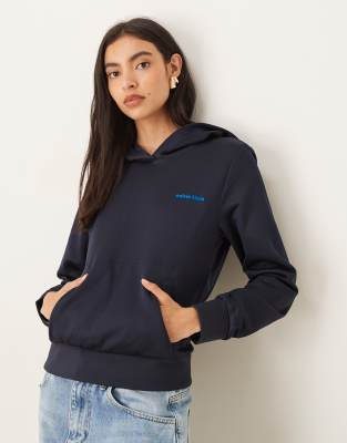 Calvin Klein Jeans Est.1978 High Shine Track Jacket In Blue