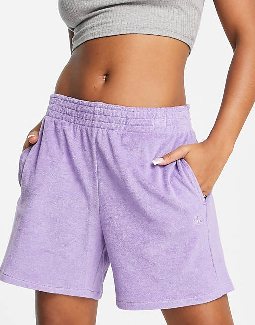 Klein Jeans waist shorts in lilac - part of a set | ASOS