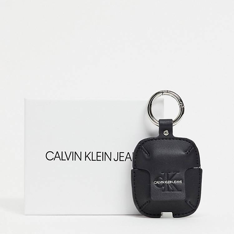 Calvin Klein Jeans - Hoesje voor Air Pod oordopjes in zwart |