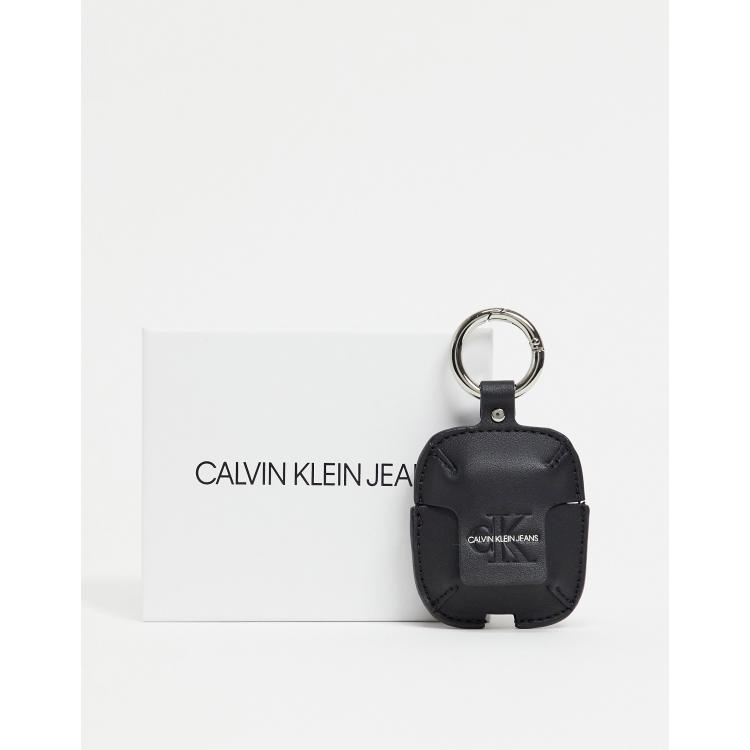 Zuinig Oprechtheid Briesje Calvin Klein Jeans - Hoesje voor Air Pod oordopjes in zwart | ASOS