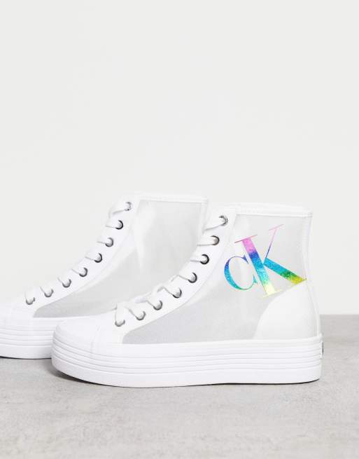 Calvin klein shop hoge sneakers