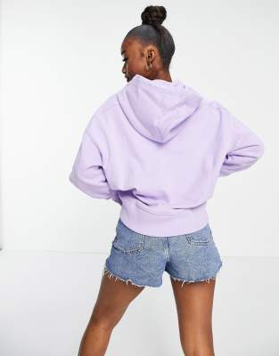 calvin klein hoodie lila