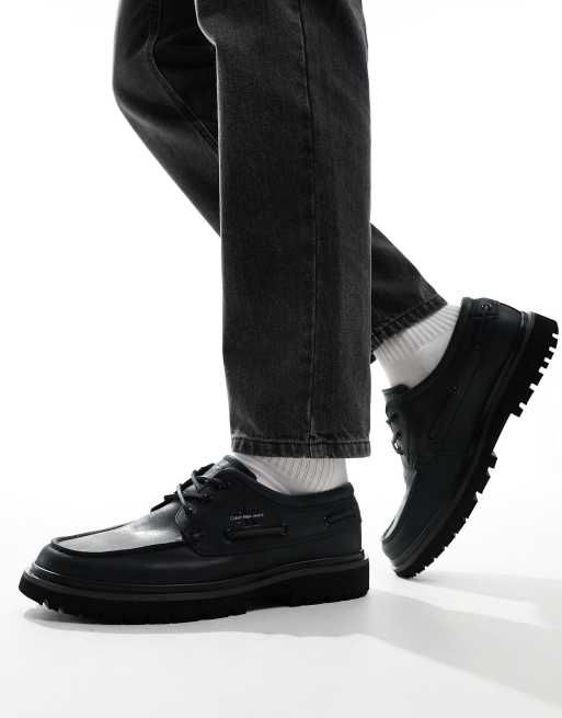 Calvin Klein Jeans - Hybride instapbootschoenen in zwart