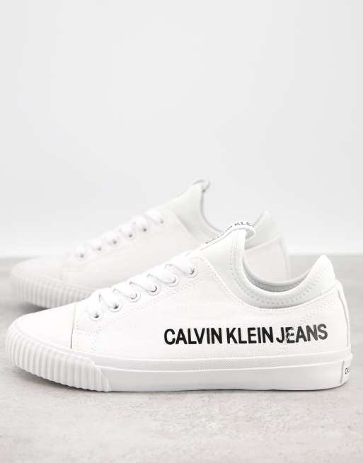 Calvin Klein Jeans - Iantha - Sneakers bianche con logo