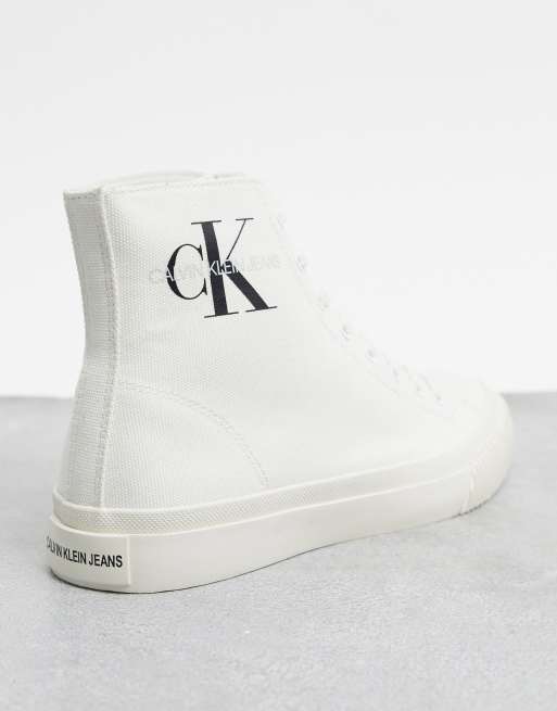 Calvin Klein Jeans Icaro canvas high top sneakers