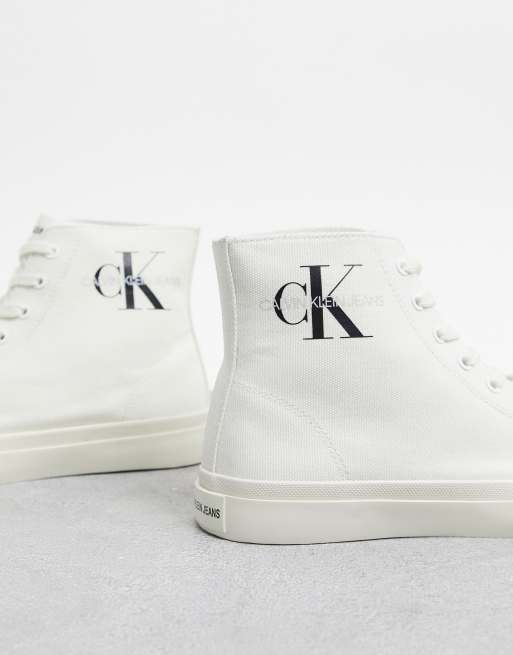 Calvin Klein Jeans Icaro canvas high top sneakers