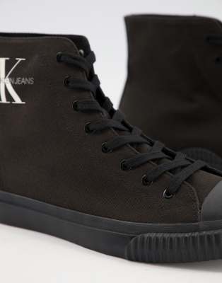 calvin klein canvas sneakers