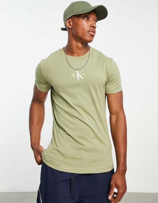 Calvin Klein Men's Slim Fit Crewneck T-Shirt