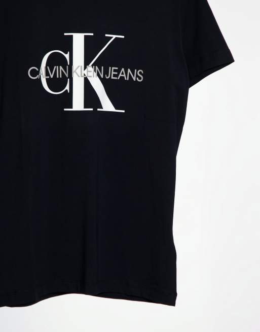 Black discount ck shirt