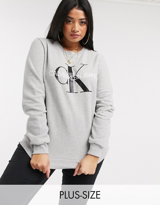 Calvin Klein Jeans Plus reissue logo sweatshirt
