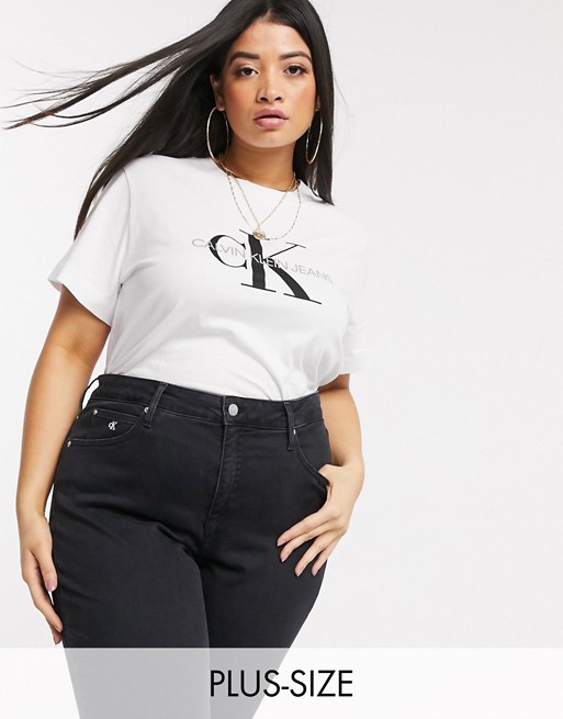 Calvin Klein Jeans Plus reissue logo t-shirt