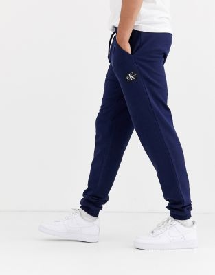 calvin klein blue joggers