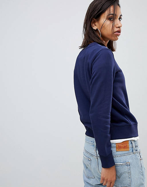 Calvin Klein Jeans institutional logo crew neck sweatshirt | ASOS