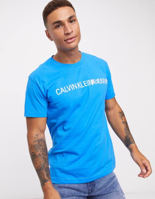 Calvin Klein Jeans institutional logo t shirt, ASOS