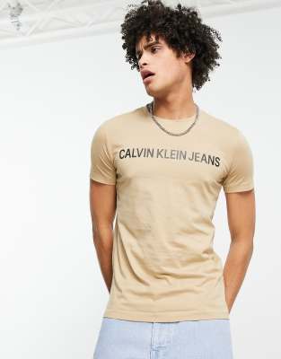 calvin klein slim fit crew neck t shirts