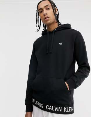 calvin klein jeans institutional hoodie