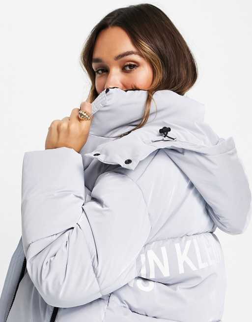 Calvin klein clearance oversized puffer jacket