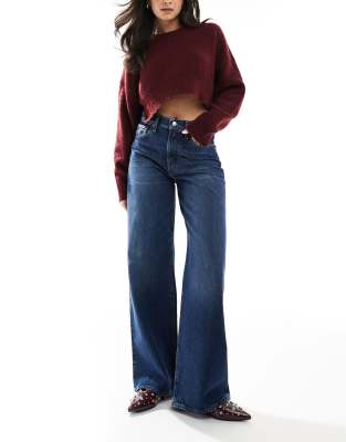 Calvin Klein Jeans - Jean ample - Foncé teinté-Bleu marine
