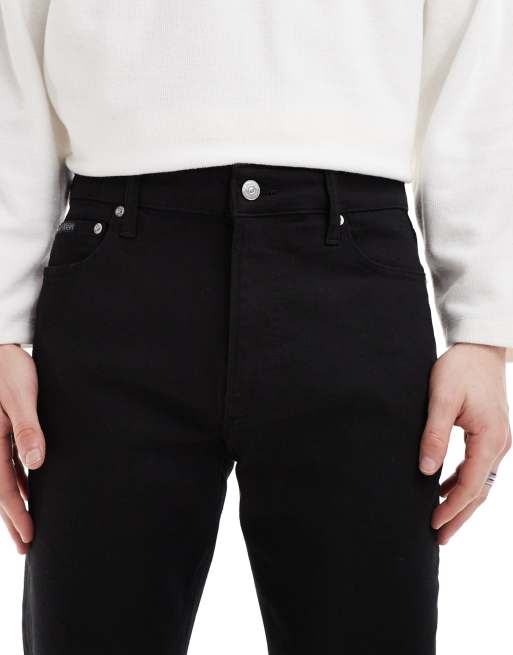 Calvin Klein Jeans - Jean dad - Noir délavé, 4 de 5