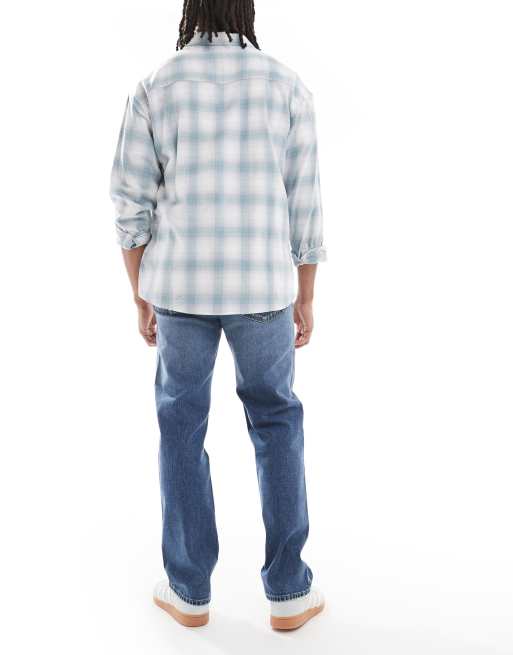Calvin Klein Jeans - Jean droit standard - Bleu moyen délavé, 2 de 5
