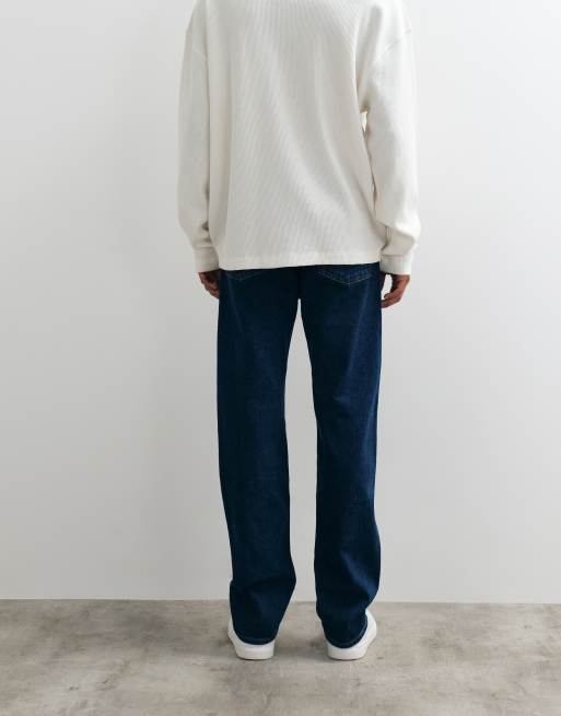 Calvin Klein Jeans - Jean droit standard - Bleu profond, 5 de 5