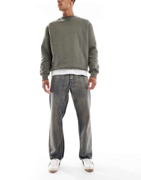Calvin Klein Jeans - Jean droit style années 90 en denim délavé - view 1