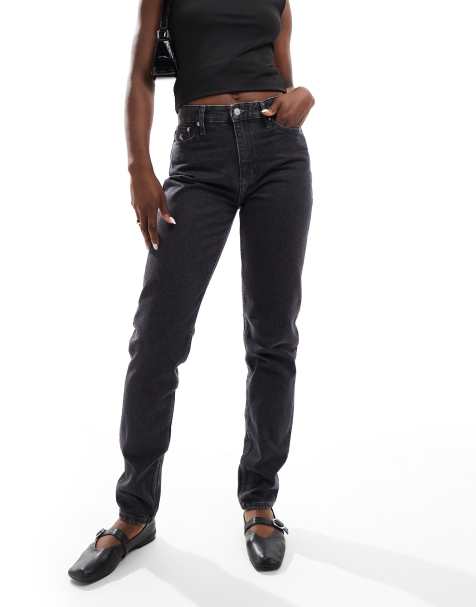 Calvin Klein Jeans - Jean mom - Gris - view 1