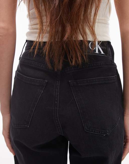 Calvin Klein Jeans - Jean mom - Noir, 4 de 5