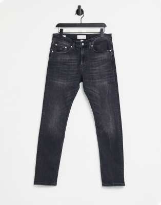 calvin klein dark wash jeans