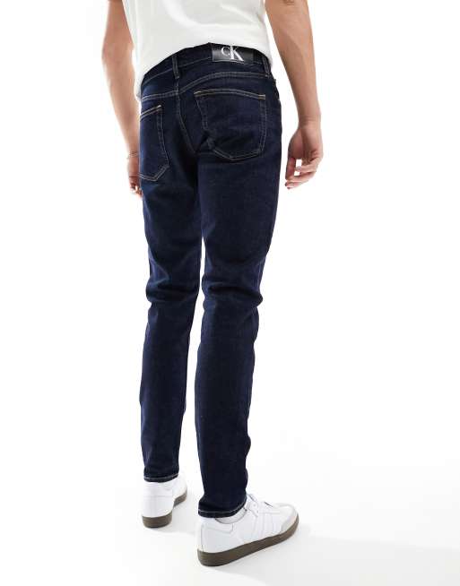 Calvin Klein Jeans - Jean slim fuselé - Denim foncé, 5 de 5