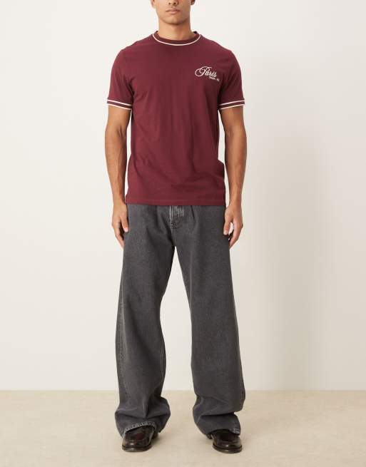 Calvin Klein Jeans - Jeans a fondo ampio grigio slavato a pieghe - In esclusiva su ASOS