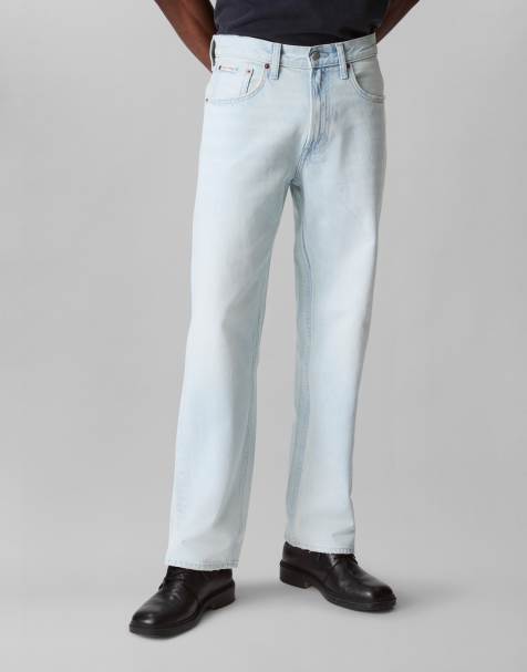 Calvin Klein Jeans - Jeans dritti anni '90 lavaggio schiarito dal sole - view 1