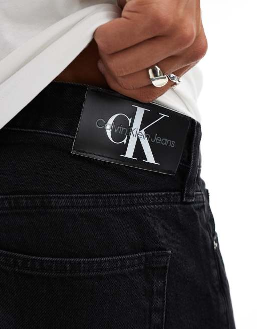 Calvin Klein Jeans - Jeans dritti anni '90 neri, 2 di 5