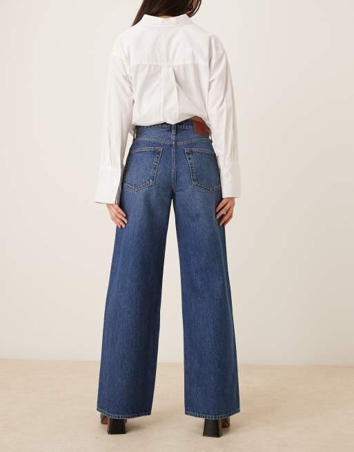 Calvin Klein Jeans – Jeans in Blau mit weitem Schnitt, 2 von 5