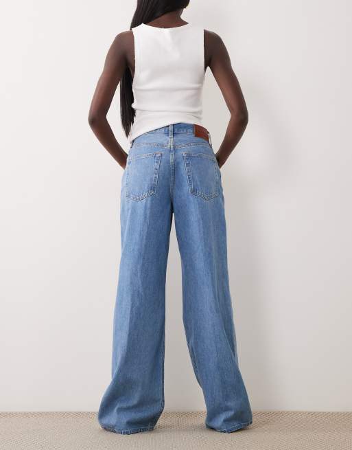 Calvin Klein Jeans – Jeans in Blau mit weitem Schnitt, 2 von 5