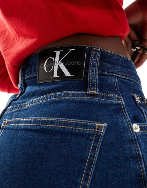 Calvin Klein Jeans – Jeans med lös passform, hög midja och mörk tvätt, 2 av 5