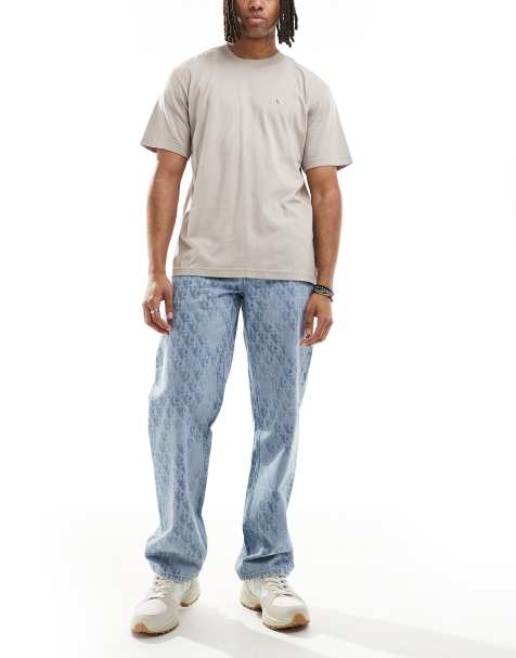 Calvin Klein Jeans - Jeans met rechte pijpen in jaren 90-stijl in lichte wassing - view 1
