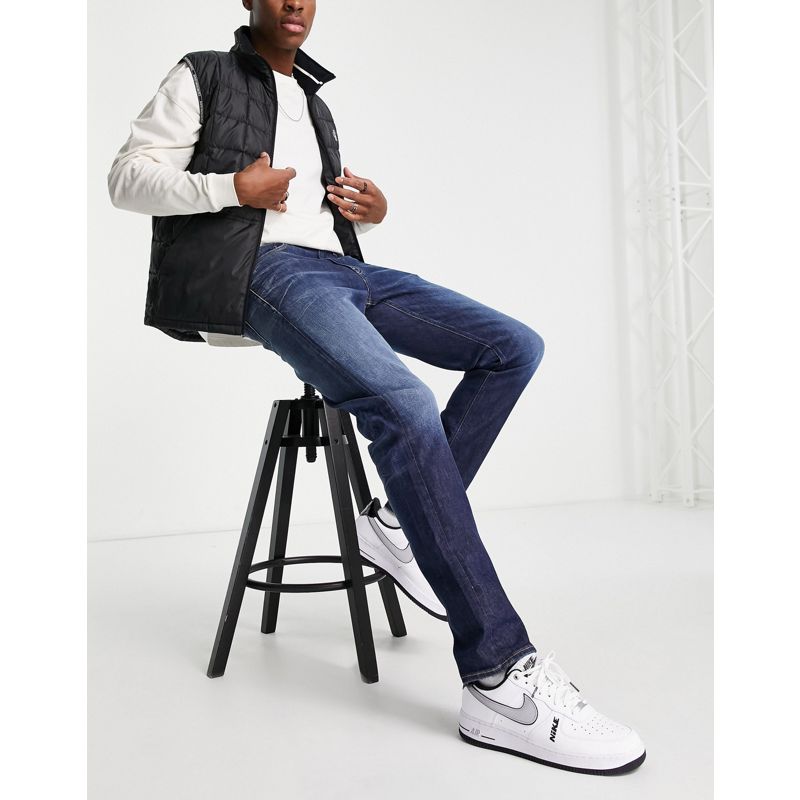 Designer Uomo Calvin Klein Jeans - Jeans slim affusolati lavaggio scuro