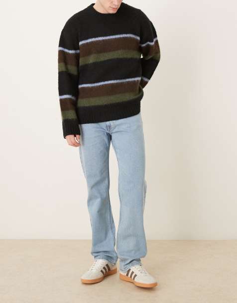 Calvin Klein Jeans - Jeans standard dritti blu lavaggio medio - view 1