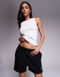 [Calvin Klein Jeans] Calvin Klein Jeans jersey shorts in black S Black